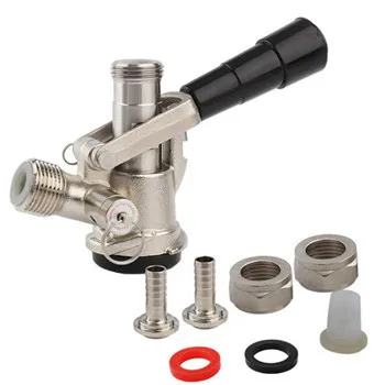 American D-type round handle distributor craft beer barrel connector draft beer machine self-brewing