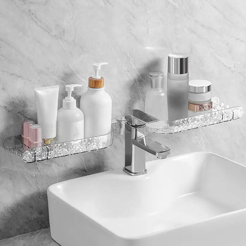 Mensola per doccia angolare Organizzatore per doccia da bagno impermeabile Organizzatore per bagno portatile Mensola per doccia riutilizzabile per bagno
