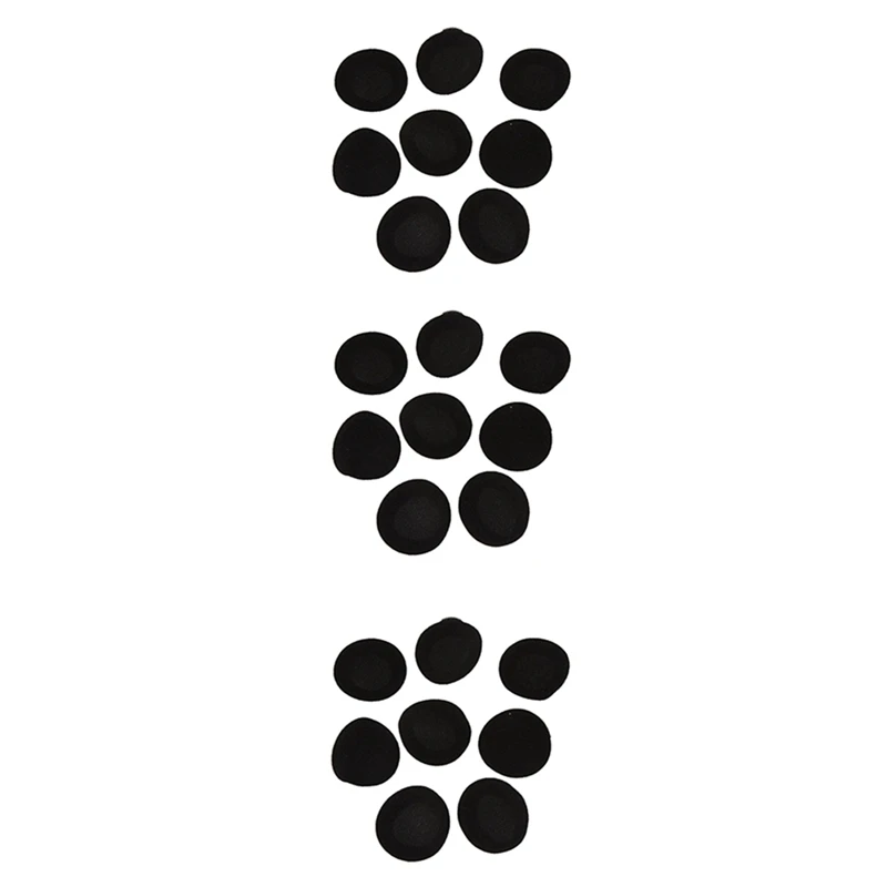 RISE-12 زوج 55 مللي متر استبدال سماعة وسادة يغطي ل سماعة سماعة أسود