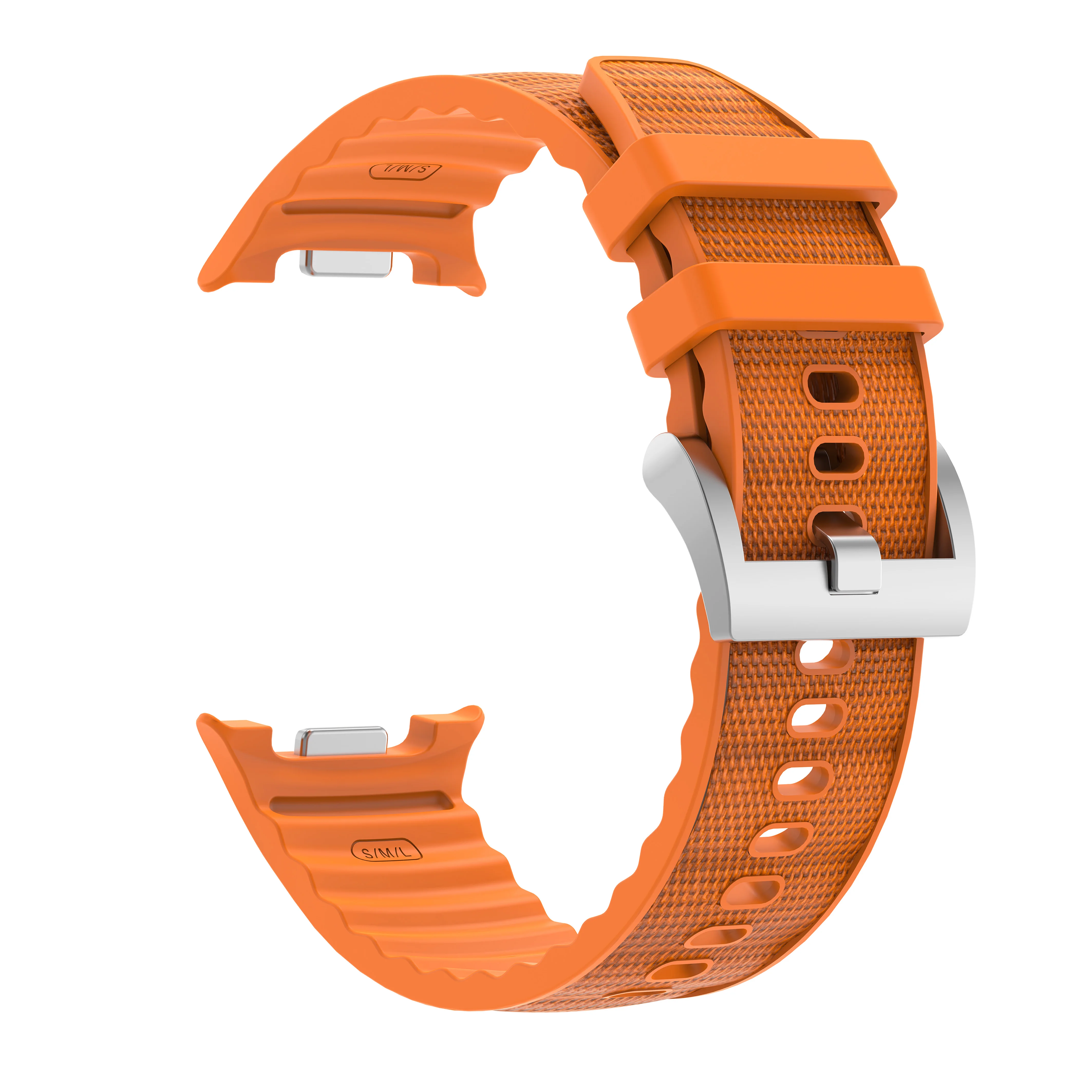 Nylon Silicone Strap For Samsung Galaxy Watch 9 8 40mm 44mm Sport Band Bracelet Galaxy Watch 8 Classic 46mm No Gaps Watchband