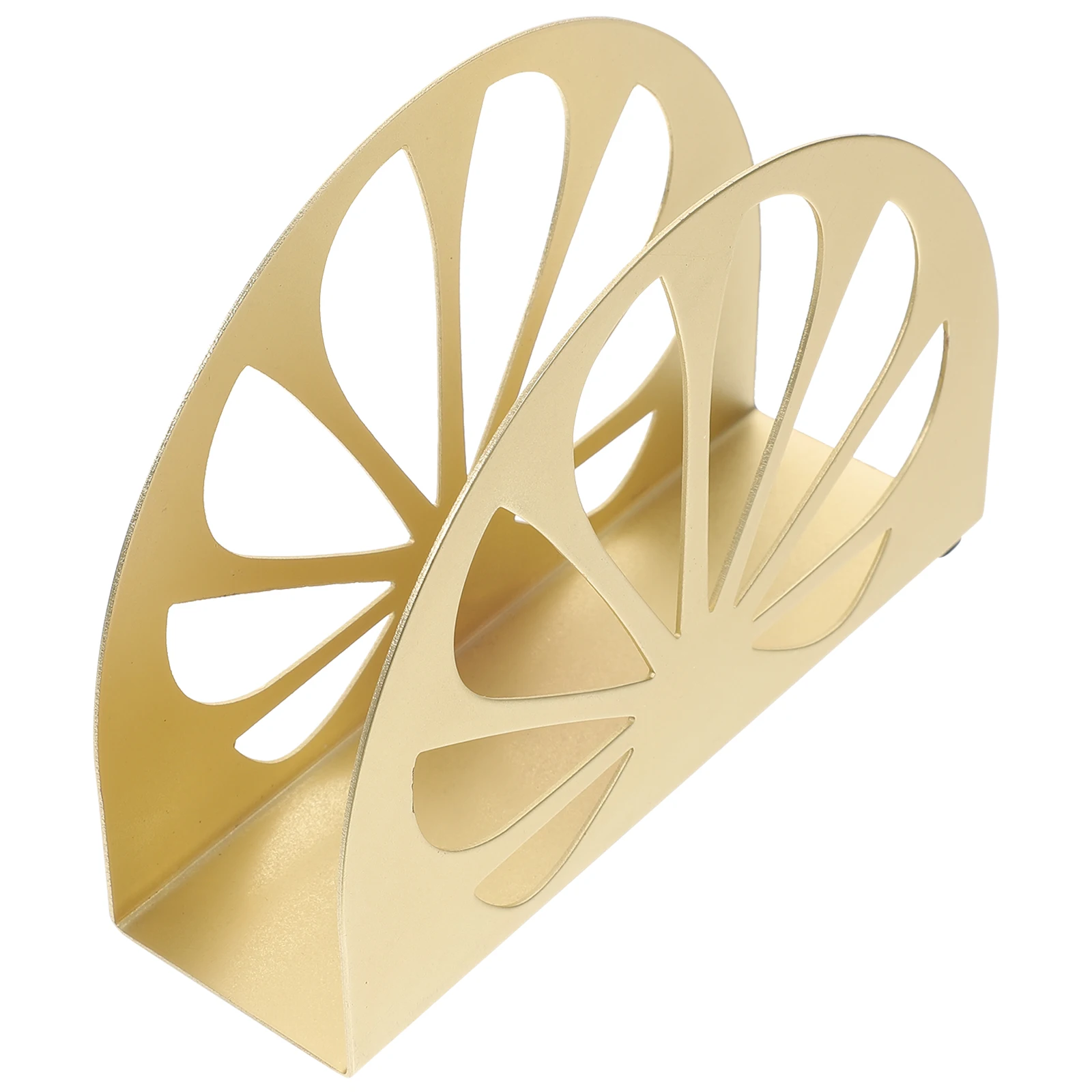 حامل مناديل ذهبية ريترو موزع مناديل الطاولة للمطبخ والمطعم بحافة ناعمة منظم حامل الورق العمودي #1