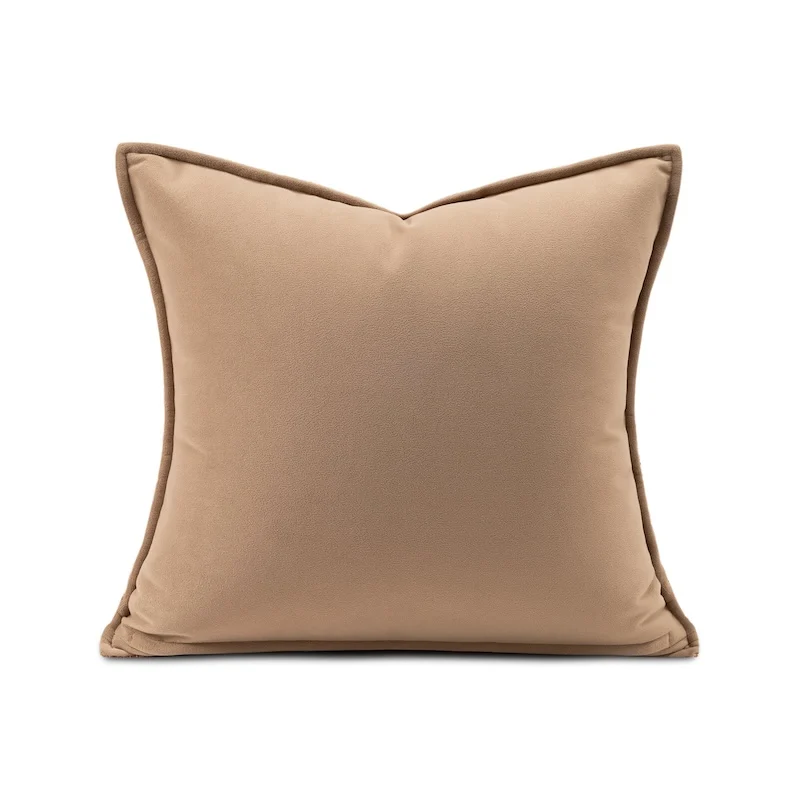 Retro Geometric Pillows Luxury Brown Cushion Case Modern Fashion Square Decorative Pillow Cover For Sofa Chair Home Decorations