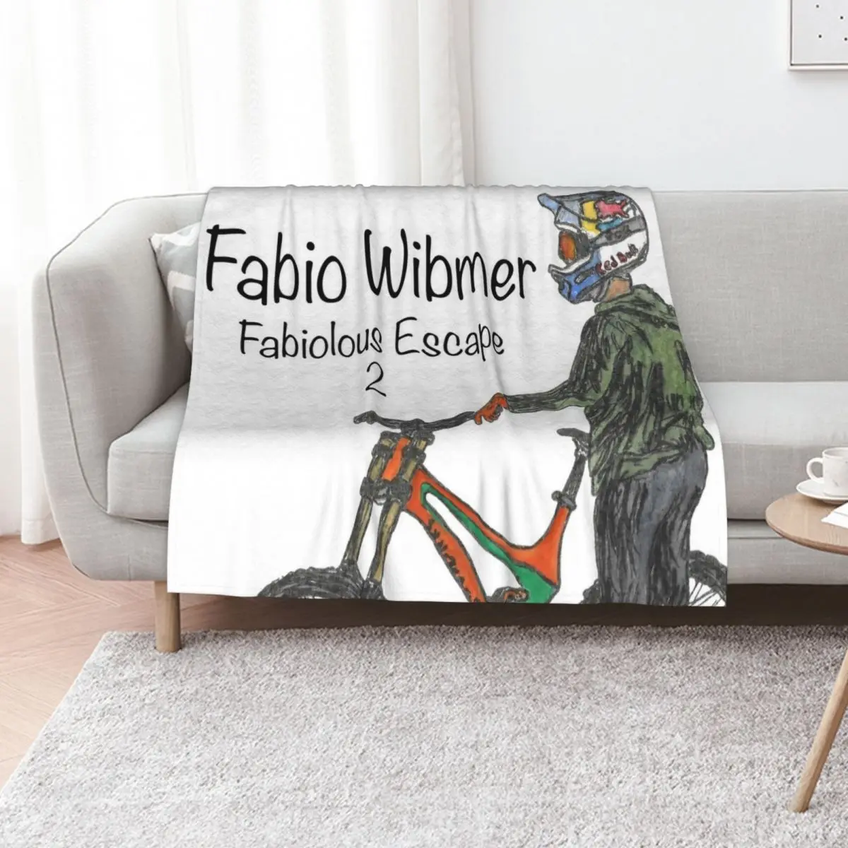 Fabio Wibmer Fabiolous Escape 2 Throw Blanket Moving Cute Plaid valentine gift ideas Shaggy Plush Sofa Throw Blankets