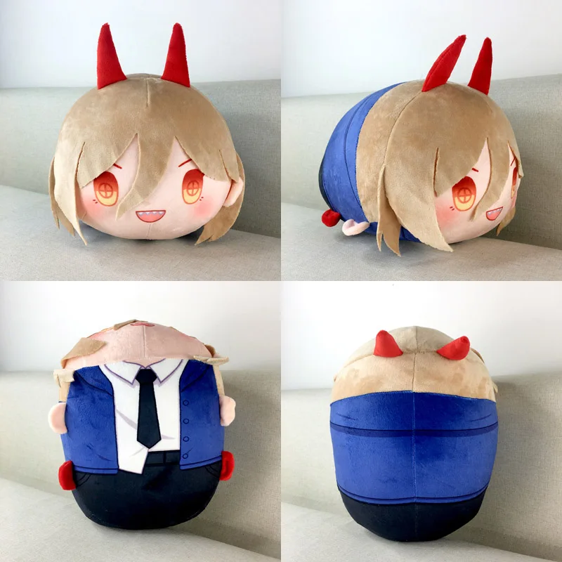 

30cm Chainsaw Man Power Plush Pillow Cushion Cute Cosplay Stuffed Doll For Anime Fans Collection