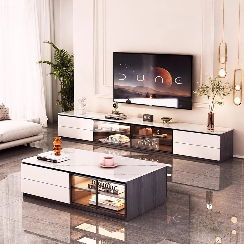 

Монитор Камин Дизайнерские ТВ-подставки Archivadores Модная мебель для дома Роскошные деревянные развлечения ТВ-стол Салон Современные шкафы