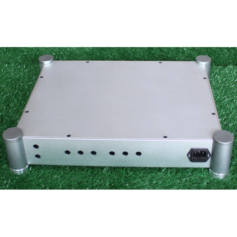 430*340*92mm all -aluminum chassis shell drawing process is suitable for sound amplifier front placing large electronic tube amp