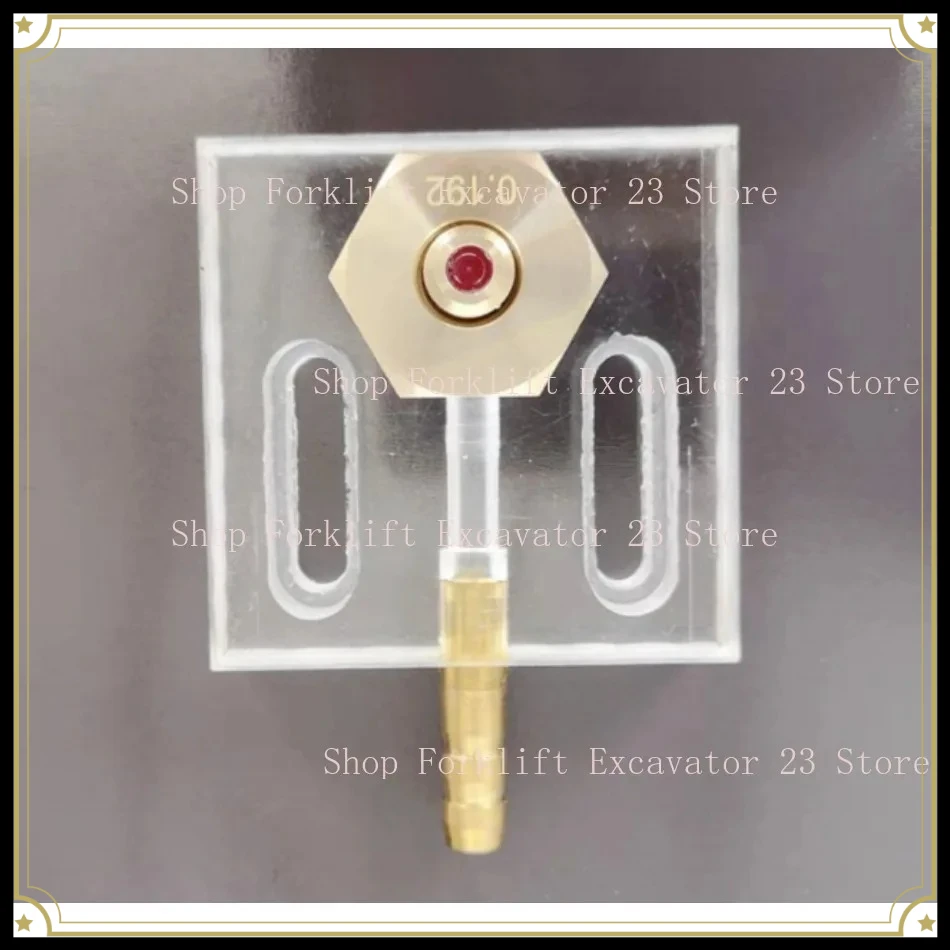 1pc 0.192mm Ruby Water Nozzle Cooling Plate Molybdenum Wire Guider EDM Parts with Panel Medium Speed Wire Cut Machine 50x50mm