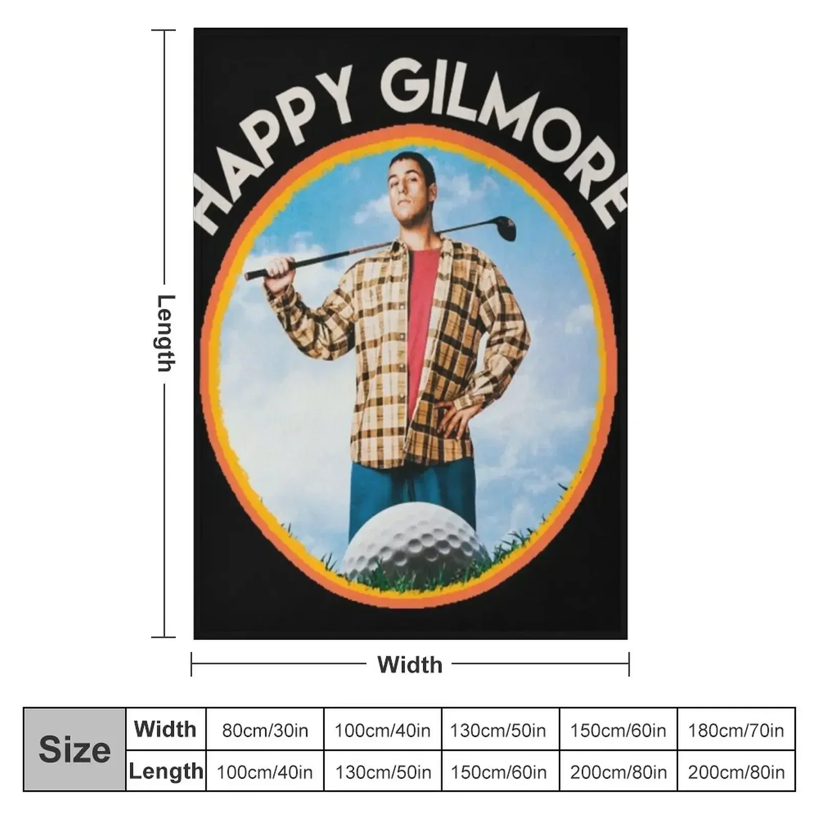 Sandler gilmore shirt funny gifts Throw Blanket