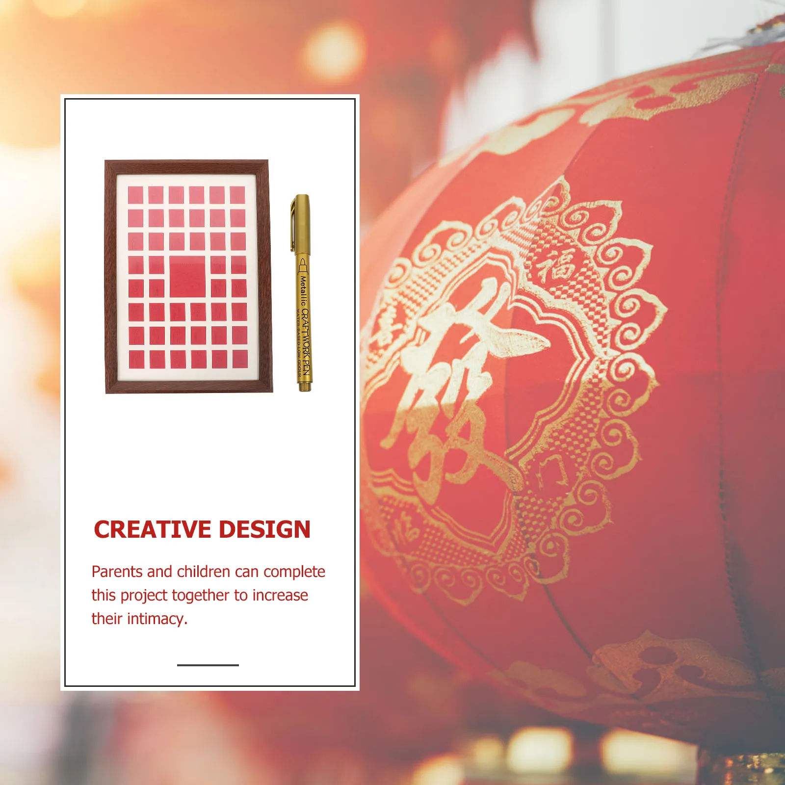 

Baixitu Words Picture Frame H made Wedding Gift Paper Copy Painting Craft Home Decor Living Room Bedroom Premium Materials DIY