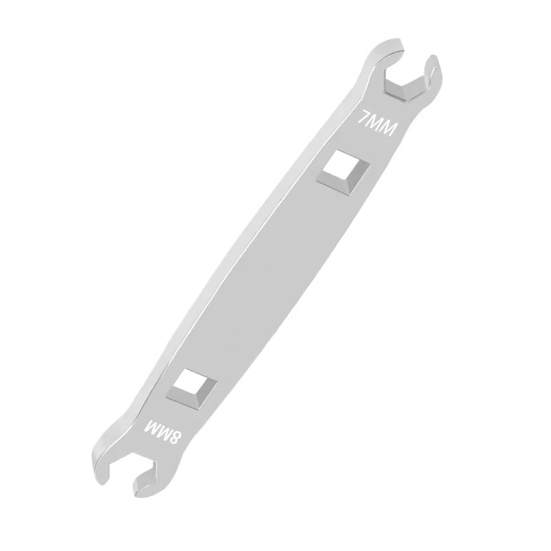 Bicycle7-8mm Double-Head Oil Pipe Torque Wrench With 1/4
