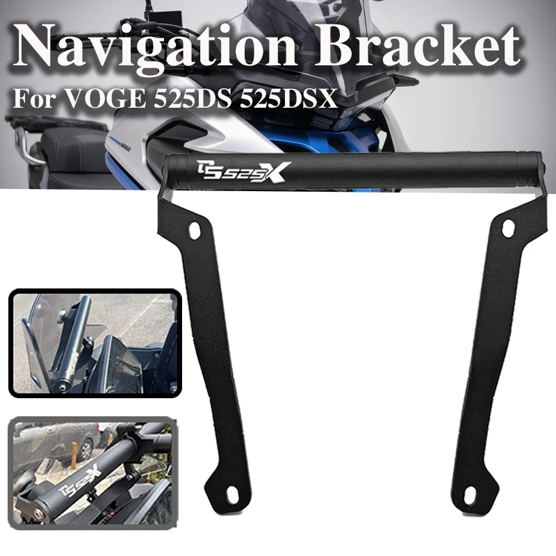 Phone GPS Navigation Holder For VOGE Valico 525DS 525DSX DS 525 DS525 DSX525 2023 2024 22MM GPS Navigation Bracket Mounting ﻿