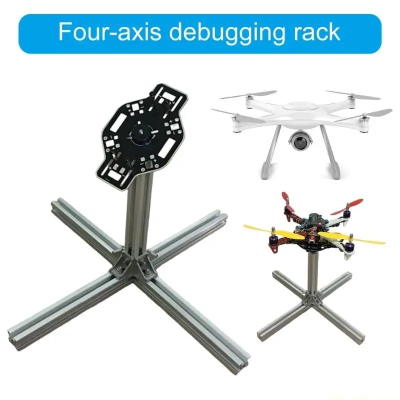 F62C STM32 Precise Control Aluminum PID Tuning Station PID Debugging Frame Enhances Quadcopter Performances