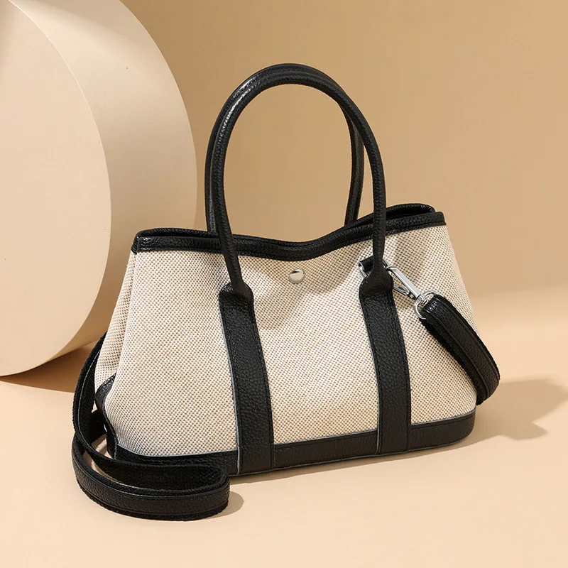 حقيبة يد نسائية جديدة موديل 2025، محفظة كروس أنيقة بحزام قابل للتعديل، حقيبة متعددة الاستخدامات للتنقل في العمل والاستخدام غير الرسمي