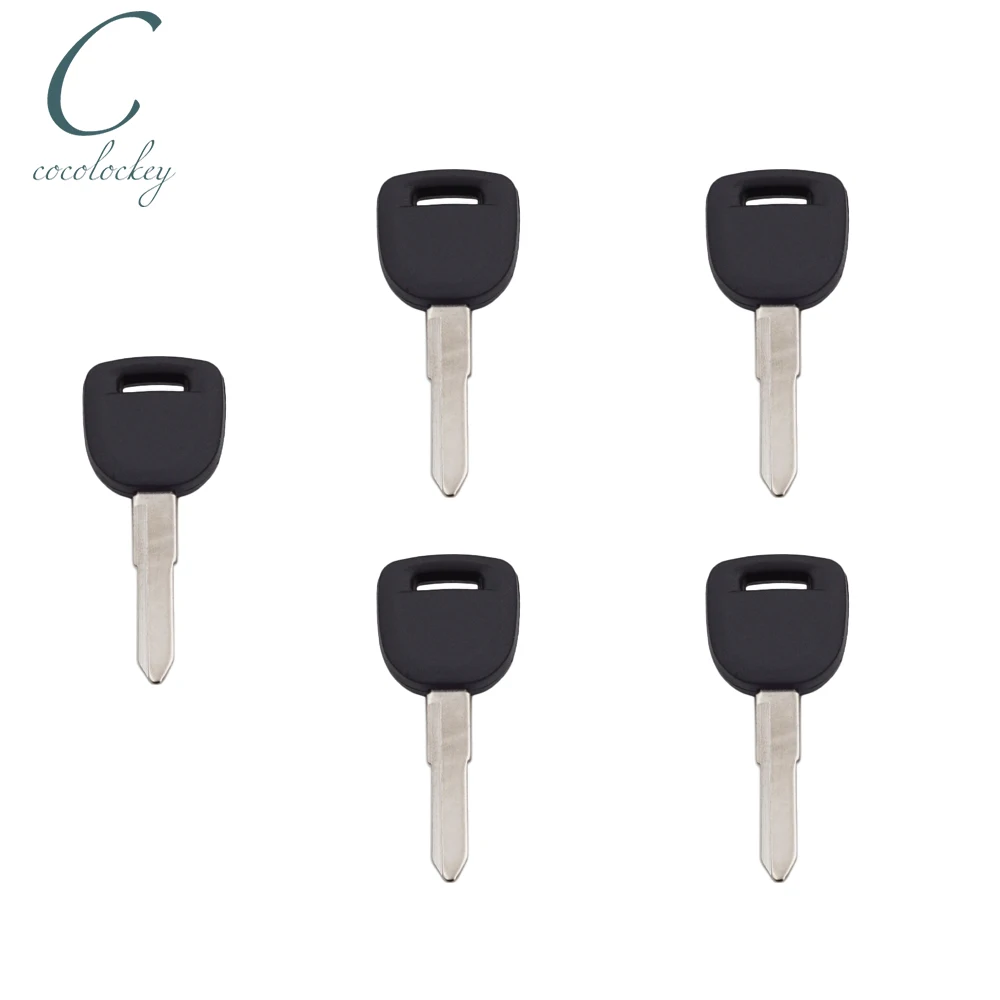 Cocolockey Transponder Key Shell Have Carbon and TPX Chip Place for Mazda Blank Key Uncut Blade MAZ24R No Logo 10pcs/lots
