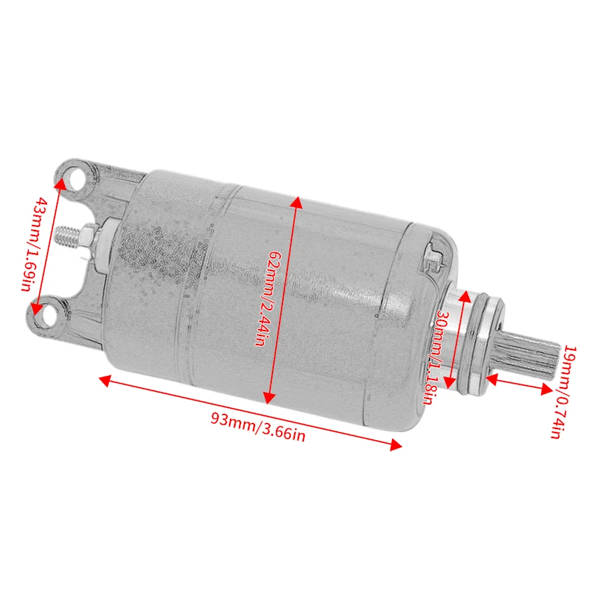 Motorcycle Parts Starter Motor Magneto For KTM RC250 RC390 CUP 250 390 Duke ABS 90240001044 Battery Ignition Starters Engine 12V