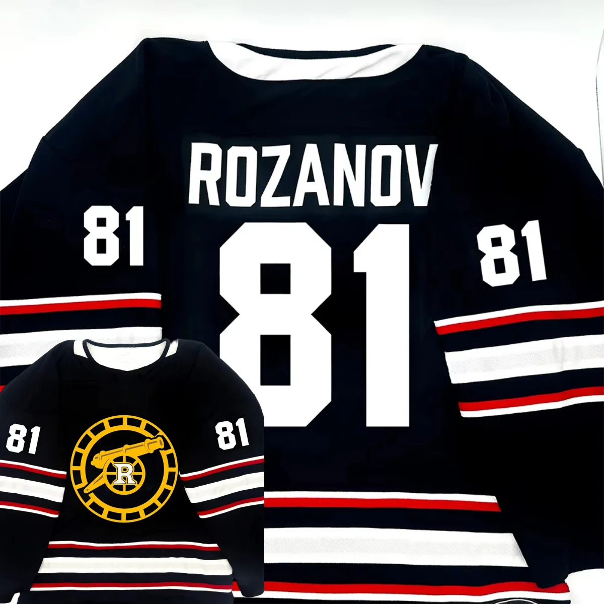 Llya Rozanov 81 Bos Raiders Crewneck Sweatshirts Heated Rivalry TV Graphic 3D Printing Pullover Winter Male Long Sleeve Sudadera