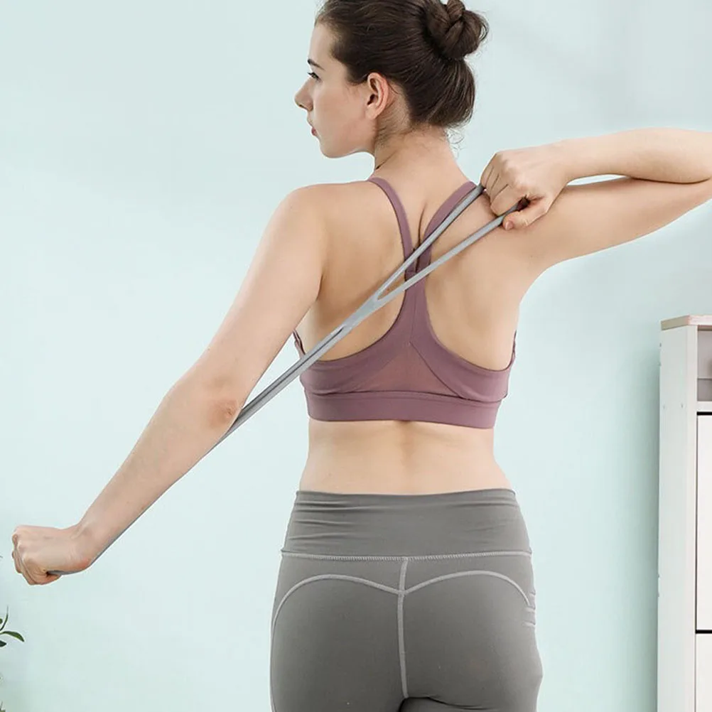 

2Pcs Tpe Elastic Bands for Muscle Resistance Training Yoga Pulling Exerciser Pilates Fitness Bar Kit 8 Figure Chest Developer