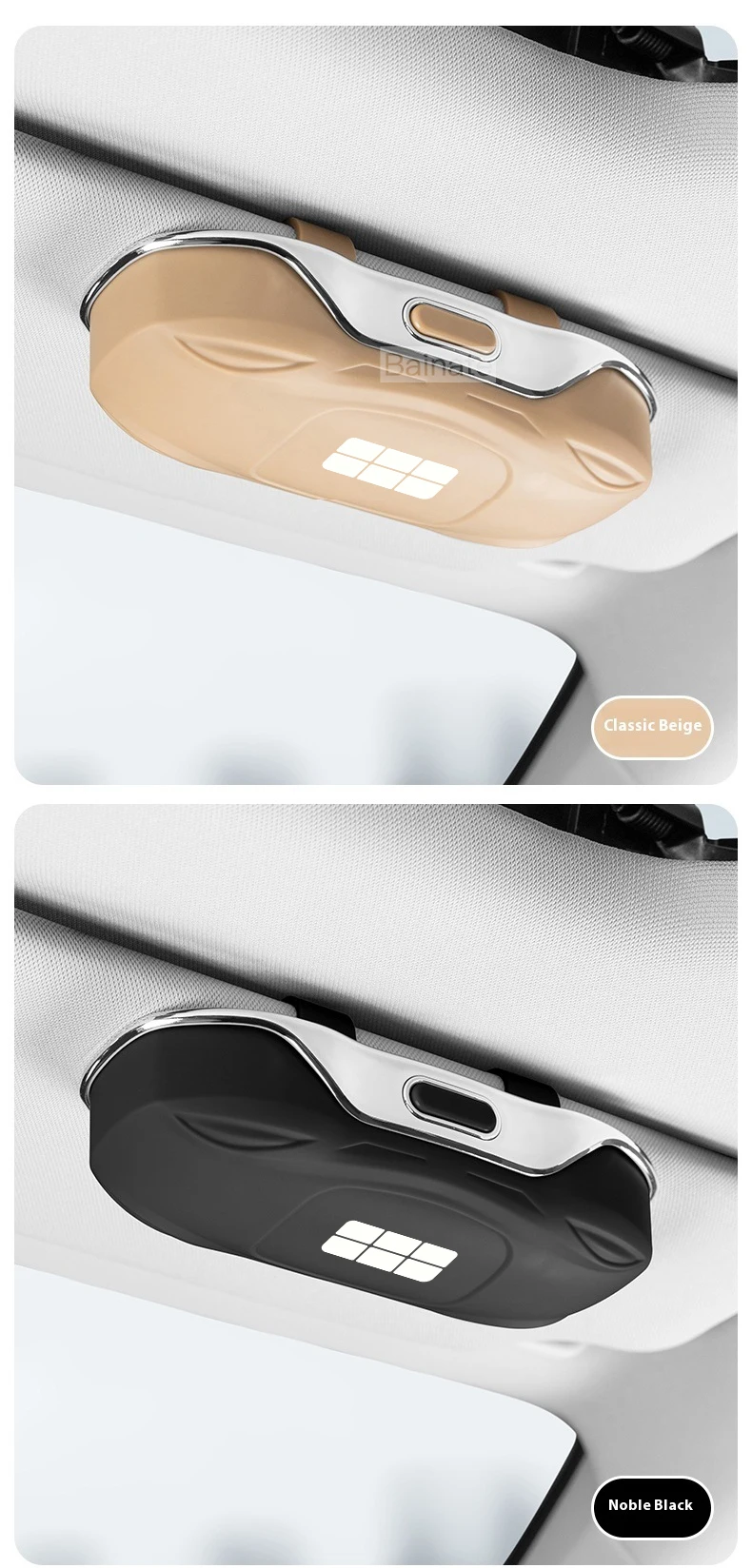 Tragbare Auto-Sonnenbrillenhalterung für Geely Galaxy EX2 EX5 EX5EM-i 2025 2026, Etui Brillenhalter Clip Box Auto-Brillenhalter – Detail 15