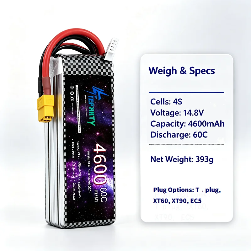 Upgrade TERANTY V2.0 4600mAh 1 - Lipo Battery 4S recension och pris