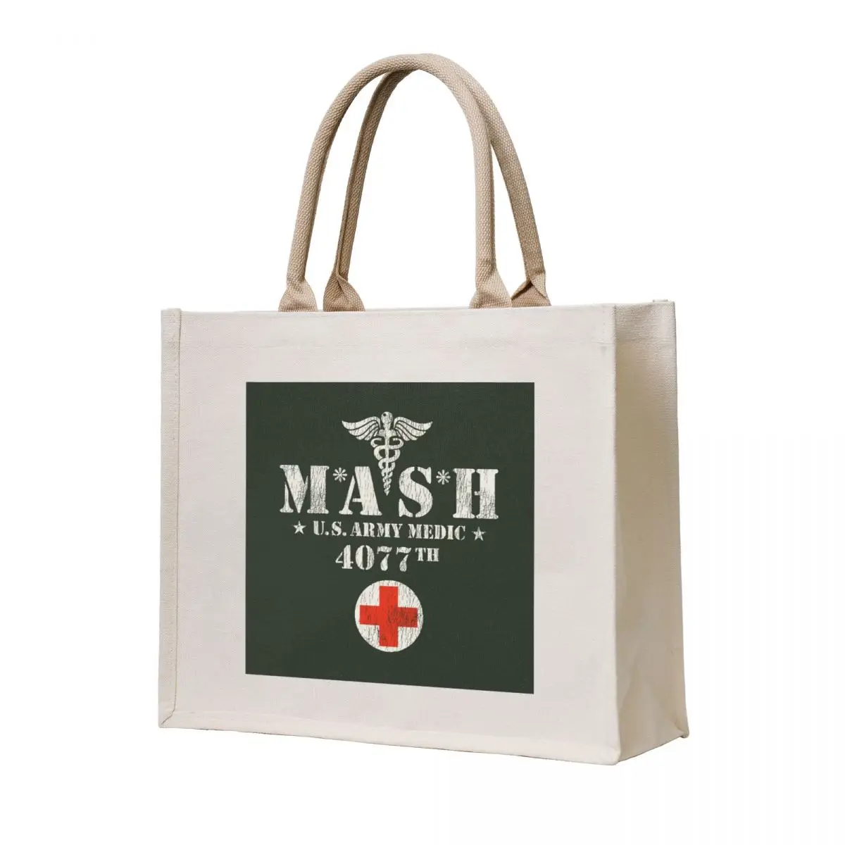 

Mash TV Show Worn Tote Bag Women's shopping bag shopping bag logo Canvas stote large size bags
