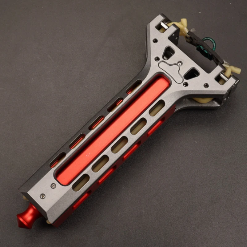 1PC NEW Outdoor Portable EDC Aluminum Alloy Automatic Slingshot Camping, Hiking and Hunting Tool