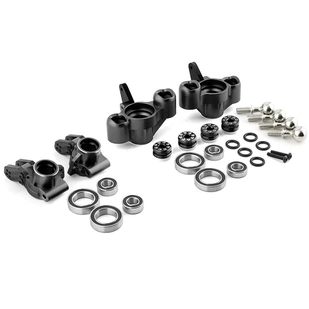 【STOCK】Metal Front Steering Knuckle Rear Hub Carrier for 1/8 KRATON Outcast 6S V5 RC Car Upgrades Parts Accessories,2