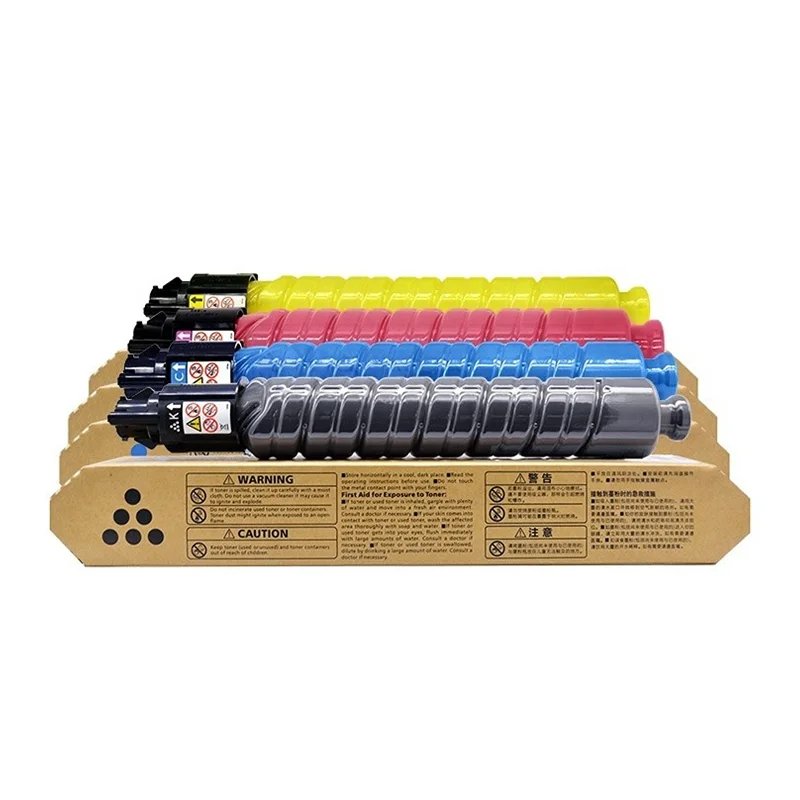 4PCS MPC306 MPC307 MPC406 MPC407 Toner Cartridge Compatible for Ricoh MP C306 C306sp C307sp C307 C406 C406sp C407 C407SP Toner