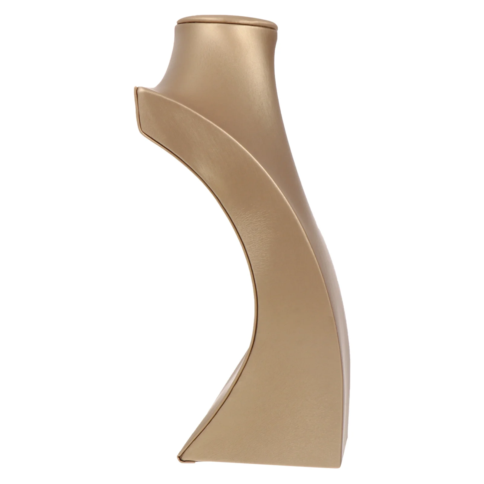 1Pcs Necklace Display Stand Neck Bust Design Brushed Jewelry Display Rack Pendant Organizer Shelf Neck Bust Stand