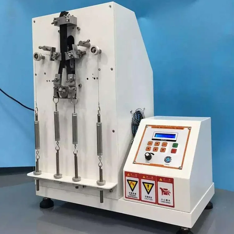 

Zipper Reciprocating Fatigue Test Machine Baggage Zipper Pulling Fatigue Durability Tester Factory