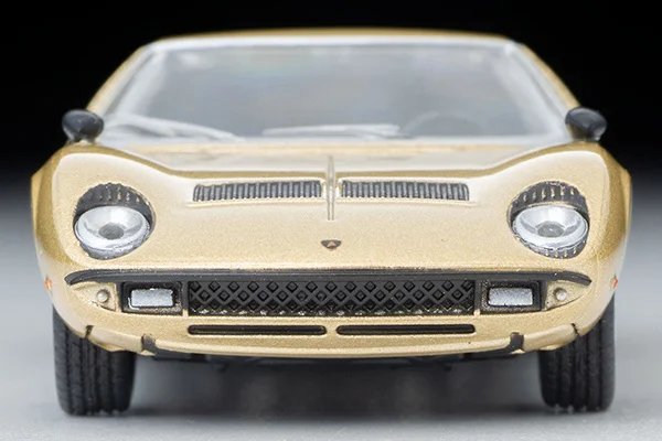 24.1 Tomytec Tomica TLV Miura S Golden Limited Edition Simulation Alloy Static Car Model Toy Gift