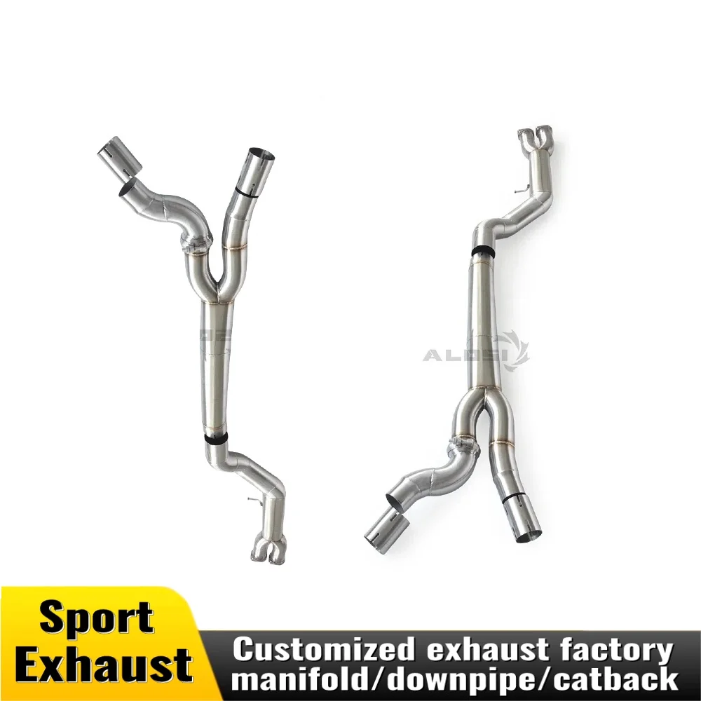 

Exhaust middle pipe for BMW M2C M2 Competition S55 F87 3.0T 2018-2021 stainless steel exhaust pipe muffler modification