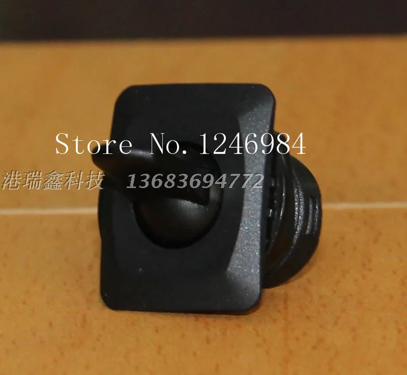 [SA]R13-402C single round black tripod two tranches flat handle toggle switch M15 Taiwan New SCI original authentic--50pcs/lot