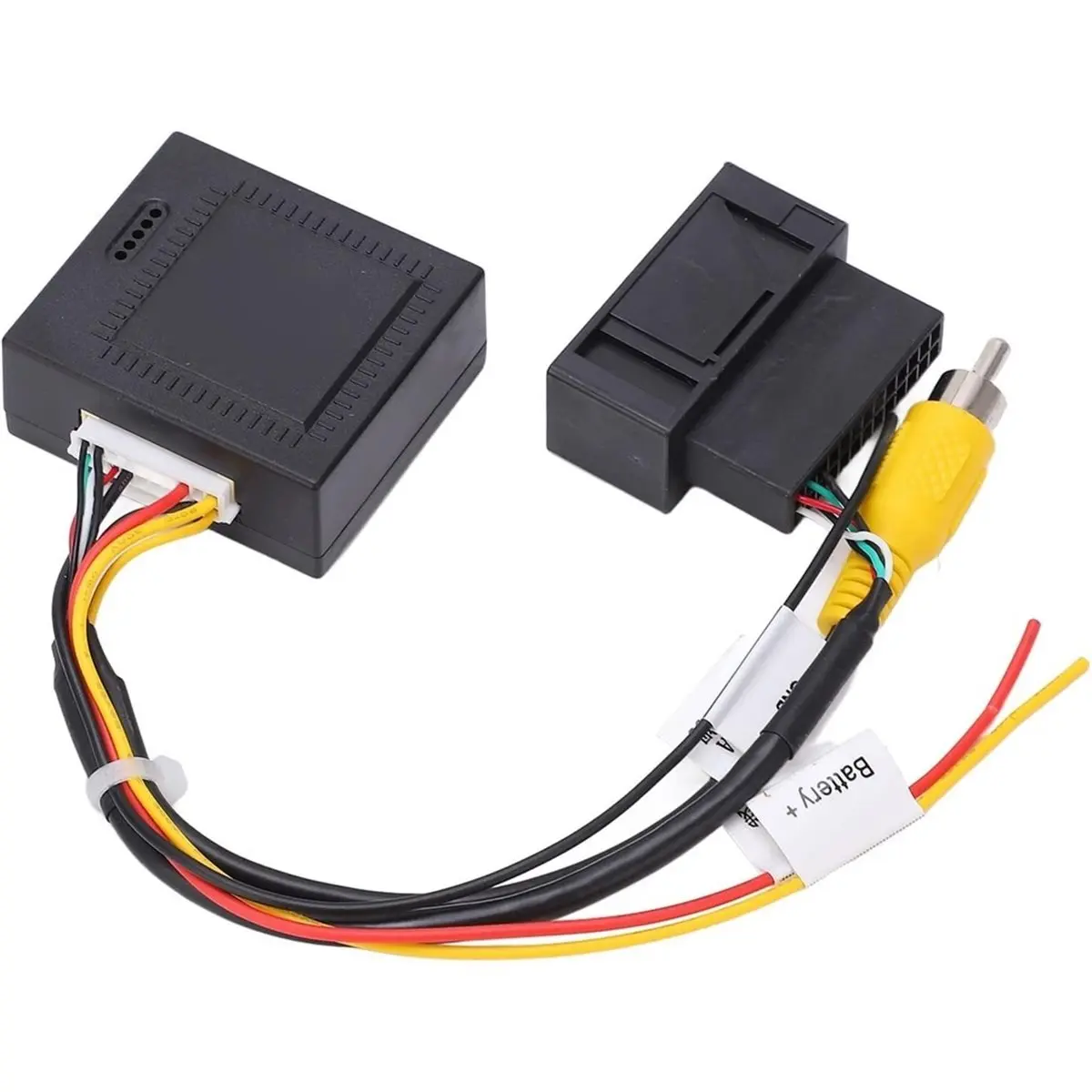 ●  For Video Audio Converter Adapter and Car Backup Camera Parts, RGB to AV Decoder Box Magotan for Cubic Centimeter