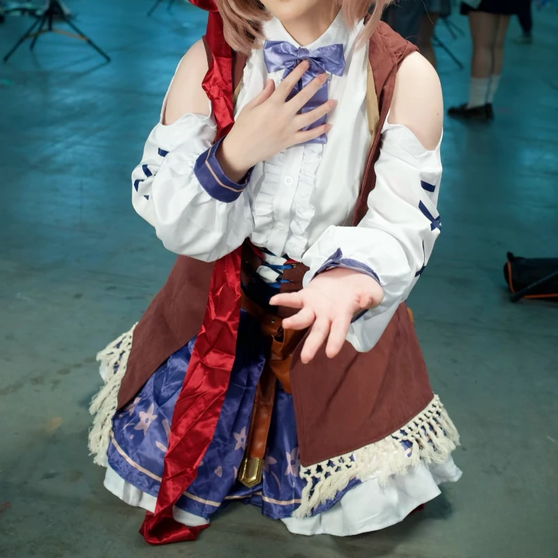 أزياء Matikanetannhauser Uma Musume أنيمي سباق الملكة التأثيرية أزياء ديربي الجميلة لعب الأدوار موافرات الهالوين للنساء والفتيات