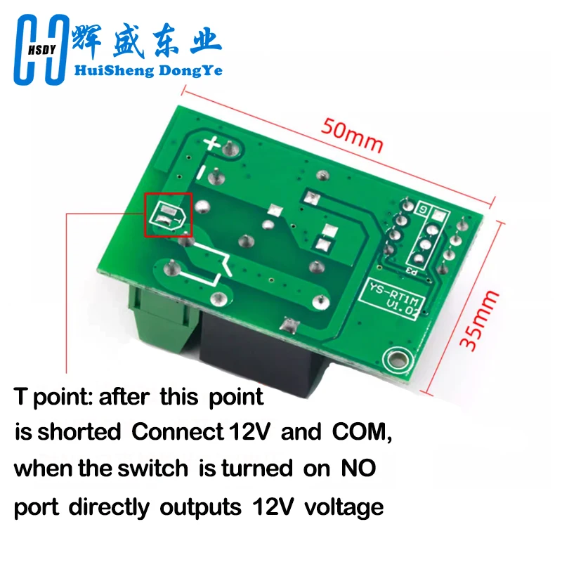 12V time delay relay Module, turn-on delay switch module, car modification, single-chip control time period optional