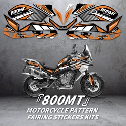 Used For CFMOTO 800MT Pattern Printing Stickers Kits Motorcycle Accessories Protection And Decoration Various styles