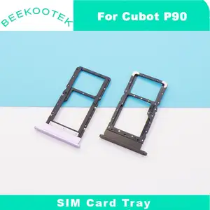 Bilashmart BackShell Original Cubot P90 SIM Card Tray SIM Tray Card Slot Holder Adapter Cubot P90 Smart Phone