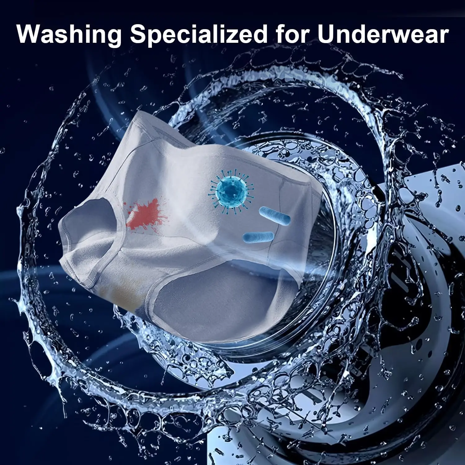 Dryer Machine, Small Washing Dryer 2 in 1 Cleaning for Underwear Baby Clothes Sock for Apartment RVs Hotels