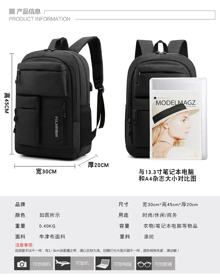 Canvas Casual Backpack for Students & Travelers,Outdoor Commuter Bag with Comfort & Dedicated Laptop Sleeve for Work & Travel