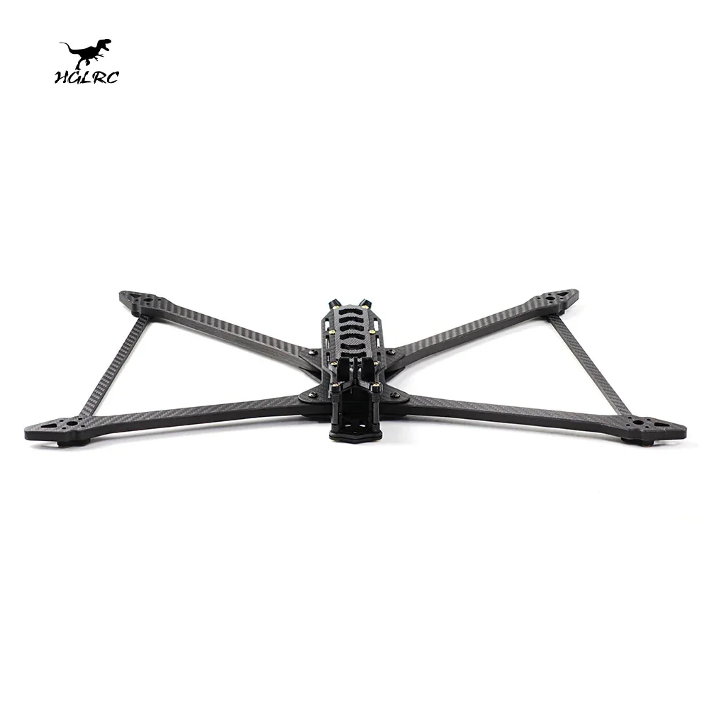 HGLRC Rekon10 PRO LR 455mm 10 polegadas 3K Kit de estrutura de fibra de carbono para FPV Freestyle 10 polegadas de longo alcance LR10 Drones Peças DIY