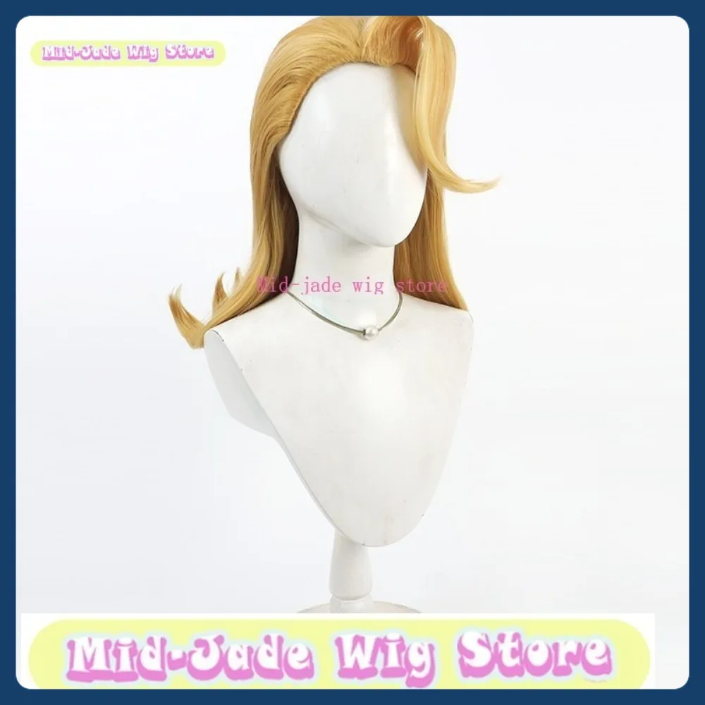 Peruka Mid-jade Wig Store Gra Mobilna Emma Frost Cosplay Peruka Anime Gra Fabularna Syntetyczne Włosy Halloween Party