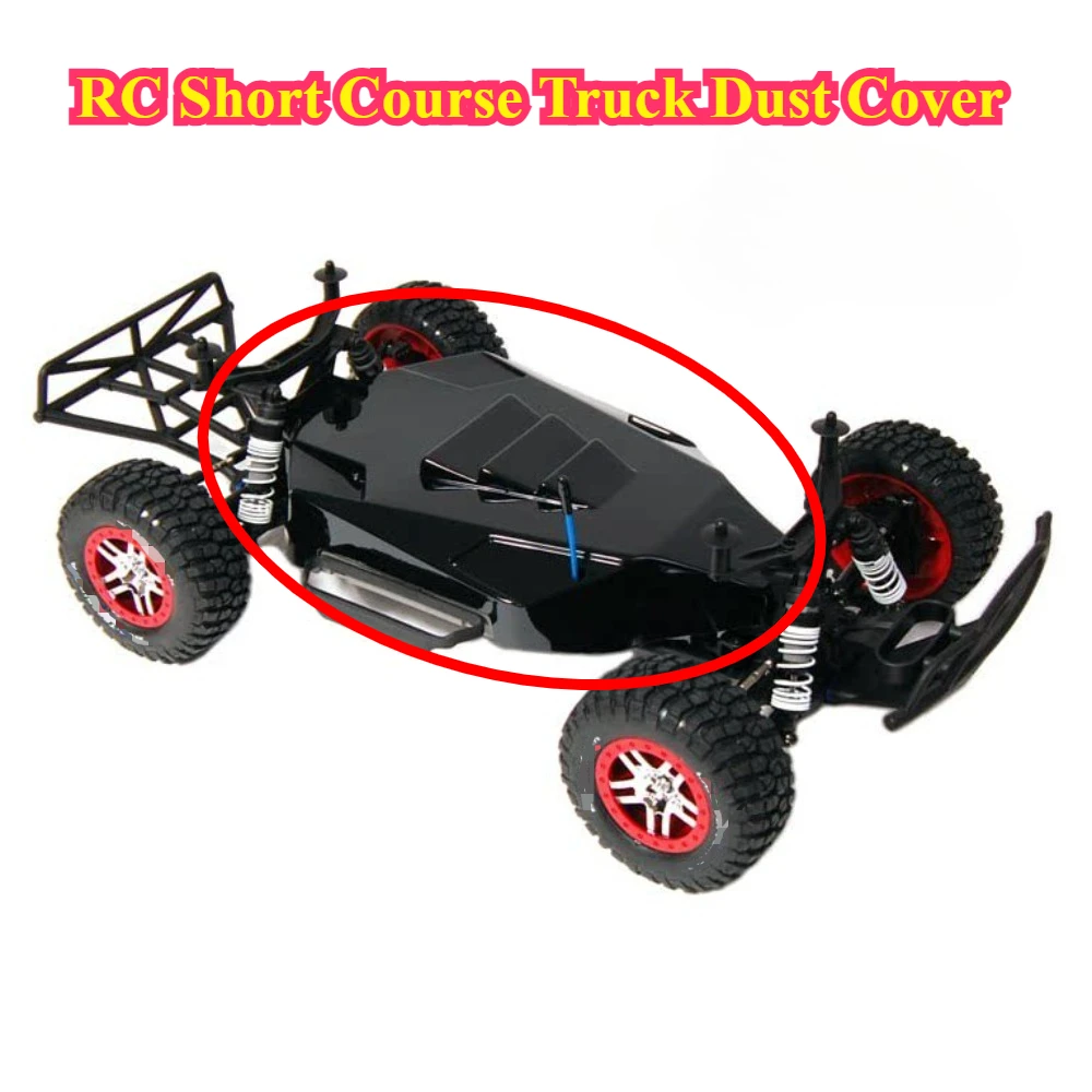RC Car Body Shell Chassis Dust Cover custom 1/10 for Jconcepts Traxxas Slash 4X4 high chassis #2058 untrimmed unpainted RC parts