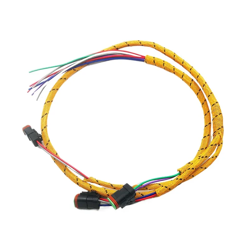 

For Caterpillar 320C 320D 329D 330 325/336D/349DHydraulic pump wiring harness plug Excavator Parts