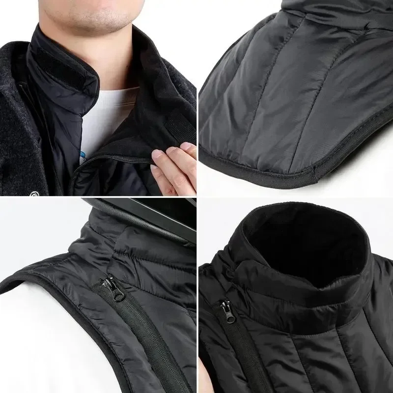 Cache-cou de moto coupe-vent pour hommes et femmes, écharpe chaude, cagoule, poncho de moto, chauffe-poitrine, hiver, 2023