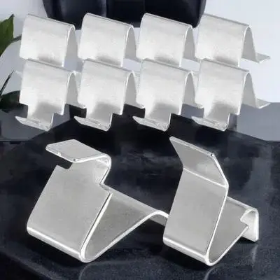 

10pcs Cabinet Shelving Clips Metal Adjustable Shelf Supports Heavy Duty Cabinet Bracket for Storage and Organization