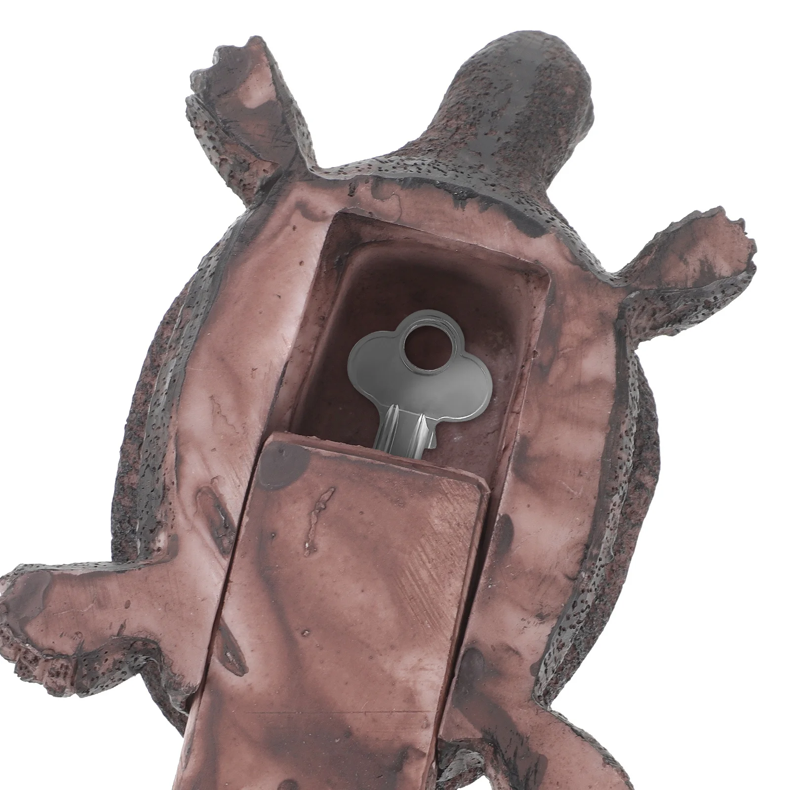 Sea Turtle Hider Resin Garden Holder For Outside Storage Box Yard Key Saving Box Simulated Appearance
