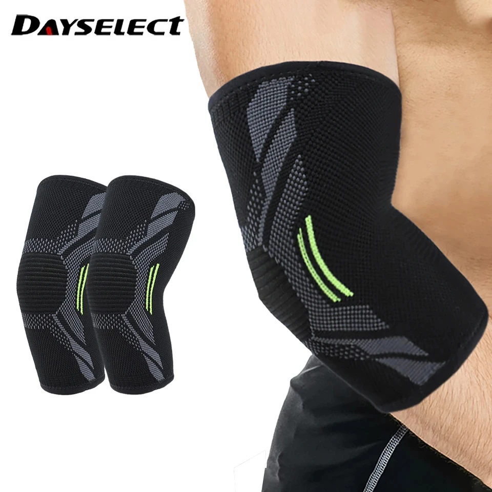 1 Pcs Elbow Brace Compression Support Elbow Sleeve Pad for Tendonitis Tennis Basketball Volleyball Elbow Protector Reduce Pain