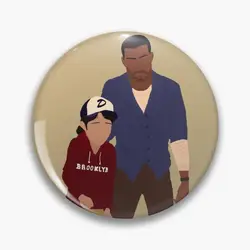 The Walking Dead Season One Lee And Clementine  Pin Buttons Brooches  Jewelry Accessory Customize Brooch Fashion Lapel Badges