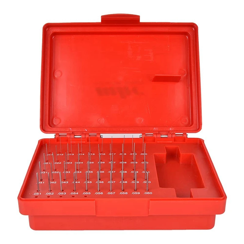 

A73P-Pin Gauges, 50Pcs M0-0.011-0.060 Inch Steel Pin Gauge Set Steel Plug Pin Gauge Set Steel Plug Pin Gauge Set 0.0002 Inch
