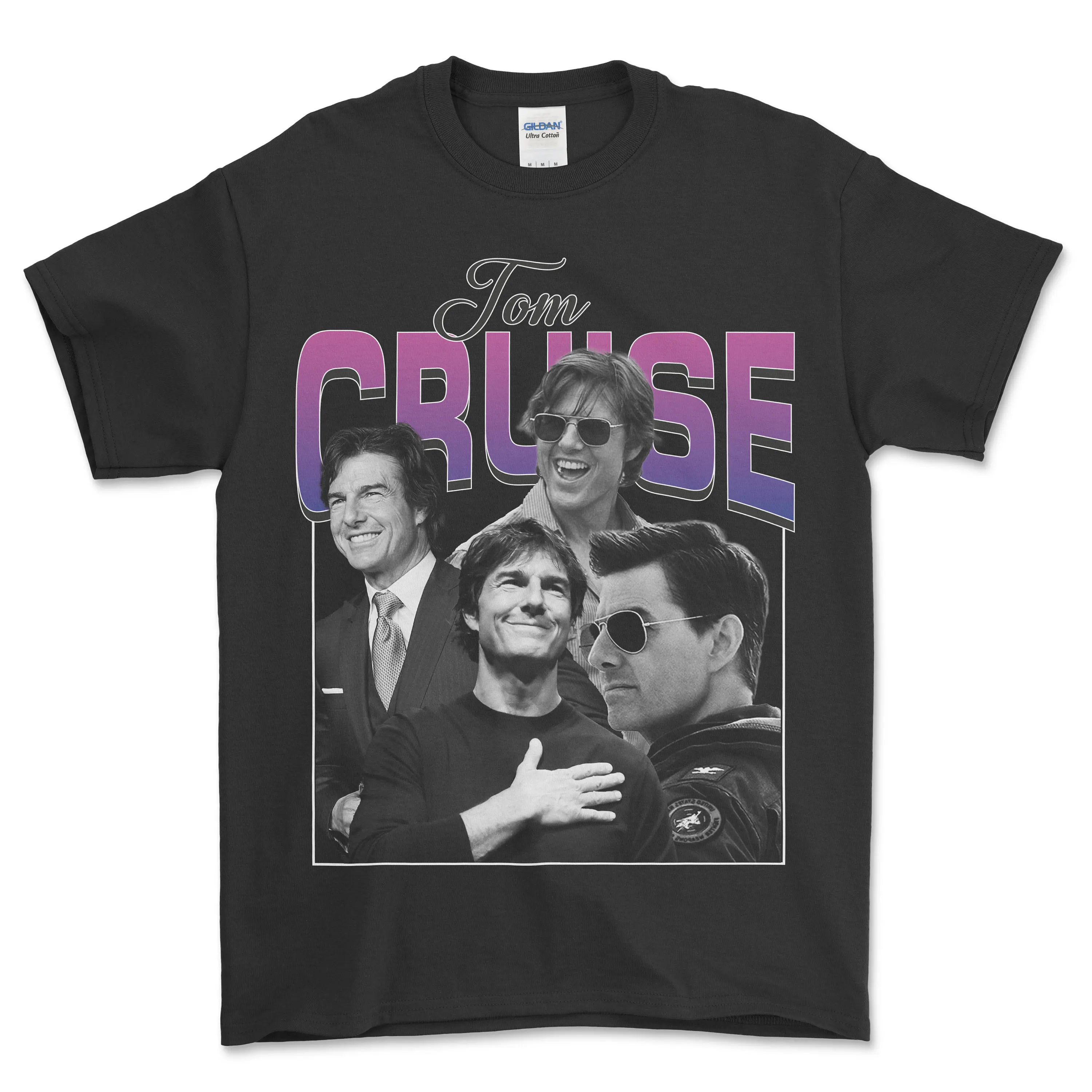 TOM CRUISE Vintage Shirt Homage Tshirt Fan Tees Retro 90s